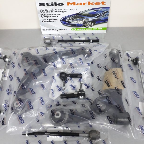 fiat stilo alt takım 8 parça set